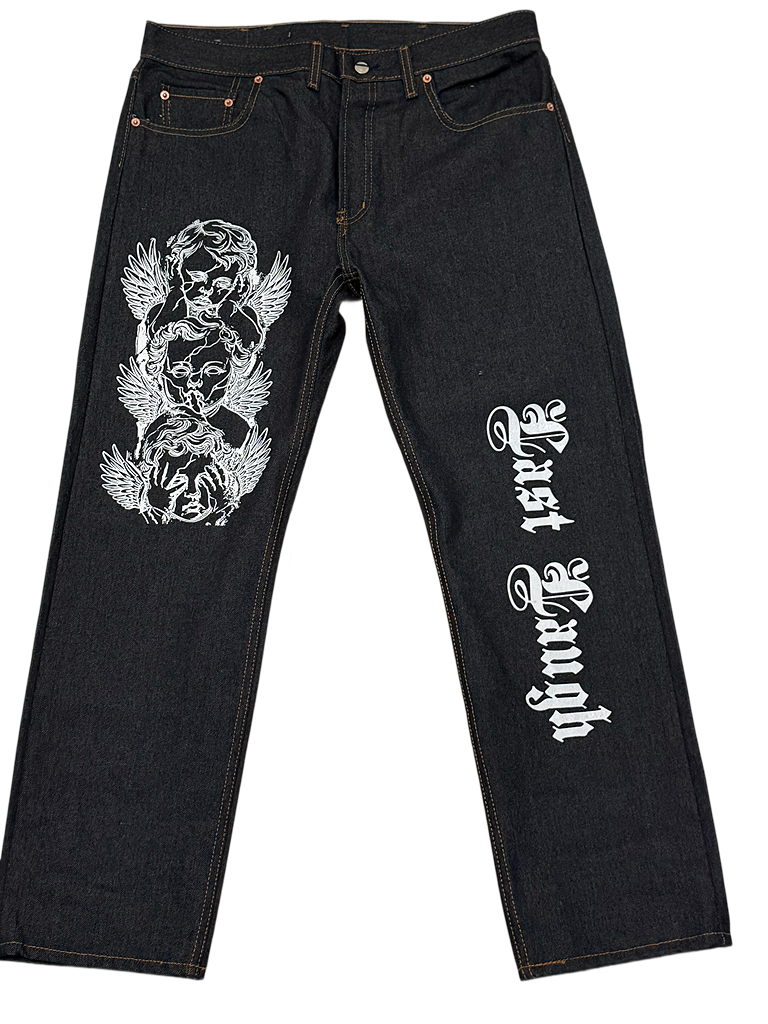 NAVY LL 3 ANGELS JEANS